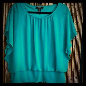 ♥️Style & co. Women’s banded hem flutter sleeve